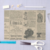 ヴィンテージ広告 薄葉紙 (クラフト)