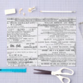 ヴィンテージ広告 薄葉紙 (クラフト)