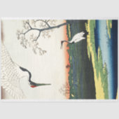 ヴィンテージ広重クレーンの傑作 薄葉紙 (正面)