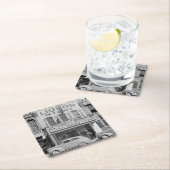 ヴィンテージ店写真 スクエアペーパーコースター (インサイチュ)