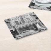 ヴィンテージ店写真 スクエアペーパーコースター (アングル)