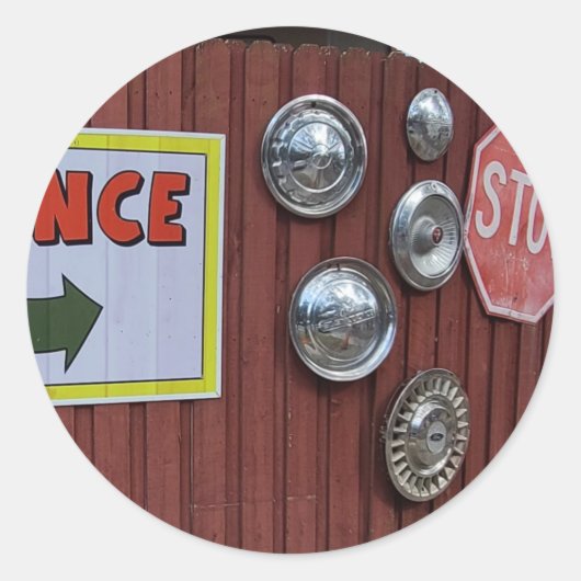 ヴィンテージ店 ラウンドシール (正面)