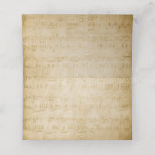 ヴィンテージ座席表又は護送カード プレイスカード (内部開封)