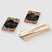 ヴィンテージ庭園の結婚式ファン ハンドファン (組立なし)