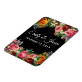 ヴィンテージ庭園の結婚式磁石 マグネット (左側)