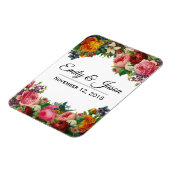 ヴィンテージ庭園の結婚式磁石 マグネット (左側)