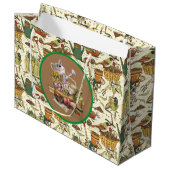 ヴィンテージ庭師 ラージペーパーバッグ (正面アングル)