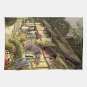 ヴィンテージ建築カントリーコテージハウス キッチンタオル (横)