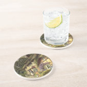 ヴィンテージ建築カントリーコテージハウス コースター (側面)