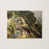 ヴィンテージ建築カントリーコテージハウス ジグソーパズル (横)