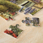 ヴィンテージ建築カントリーコテージハウス ジグソーパズル (側面)