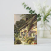 ヴィンテージ建築カントリーコテージハウス ポストカード (スタンド正面)