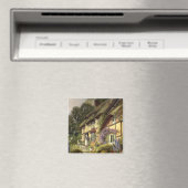 ヴィンテージ建築カントリーコテージハウス マグネット (インサイチュ (食洗機))