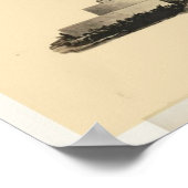 ヴィンテージ建築ガゼボ計画 ポスター (角)