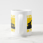 ヴィンテージ建築機器の重いおもしろい作業 ジャンボコーヒーマグカップ (裏面)