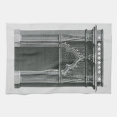 ヴィンテージ建築要素、ゴシック様式のドアウェイ キッチンタオル (横)
