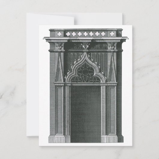 ヴィンテージ建築要素、ゴシック風の出入り口 (正面)