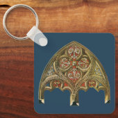 ヴィンテージ建築要素、装飾アーチ キーホルダー (正面)