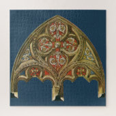 ヴィンテージ建築要素、装飾アーチ ジグソーパズル (縦)