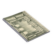 ヴィンテージ建築、アトリウム中庭の遠近法 ノートブック (右側)