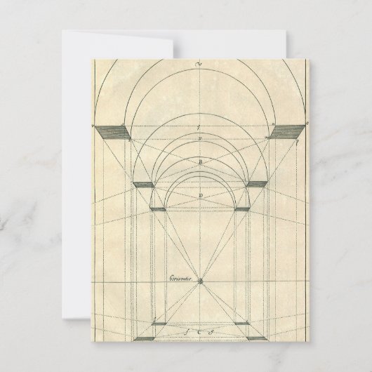 ヴィンテージ建築、ルネッサンス・アーチの視点 (正面)