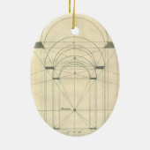 ヴィンテージ建築、ルネッサンス・アーチの視点 セラミックオーナメント (裏面)