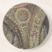 ヴィンテージ建築、教会の装飾アーチ コースター (正面)