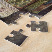 ヴィンテージ建築、教会の装飾アーチ ジグソーパズル (側面)