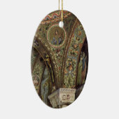 ヴィンテージ建築、教会の装飾アーチ セラミックオーナメント (右)