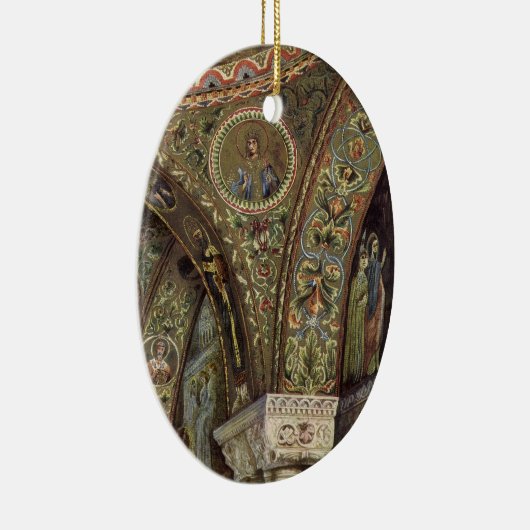 ヴィンテージ建築、教会の装飾アーチ セラミックオーナメント (右)