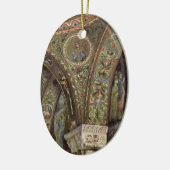 ヴィンテージ建築、教会の装飾アーチ セラミックオーナメント (左)