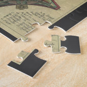 ヴィンテージ建築、装飾キャピタルクラウン ジグソーパズル (側面)