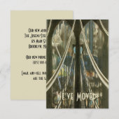 ヴィンテージ建築 NYC ブリッジ, 住所変更のお知らせ 案内状 (正面/裏面)