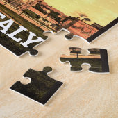 ヴィンテージ式ピサ塔-イタリア ジグソーパズル (側面)