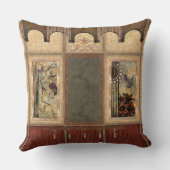 ヴィンテージ式化粧枕 クッション (裏面)