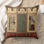 ヴィンテージ式化粧枕 クッション (ブランケット)