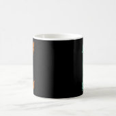 ヴィンテージ弓矢狩りレトロ コーヒーマグカップ (中央)