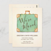 ヴィンテージ引っ越しましたの移行発表 ポストカード (正面/裏面)