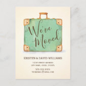 ヴィンテージ引っ越しましたの移行発表 ポストカード (正面)