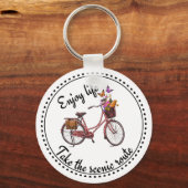 ヴィンテージ引用文 キーホルダー (正面)