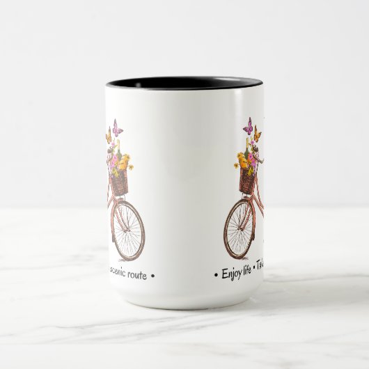 ヴィンテージ引用文 マグカップ (中央)