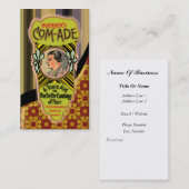 ヴィンテージ強化ポスター名刺 名刺 (正面/裏面)