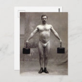 ヴィンテージ強 ポストカード (正面/裏面)