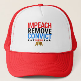 ヴィンテージ弾劾1776年以来の囚人の王を除去 キャップ