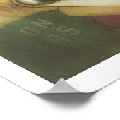 ヴィンテージ弾球機ポスター ポスター (角)