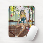 ヴィンテージ弾球機 マウスパッド (マウス)