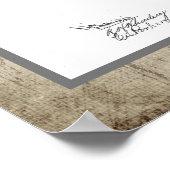 ヴィンテージ弾薬箱の特許 ポスター (角)