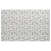 ヴィンテージ彫り王室のクラウン ファブリック (ファットクウォーター)