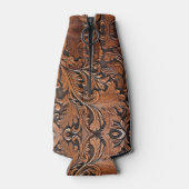 ヴィンテージ彫刻革 ボトルクーラー (裏面)