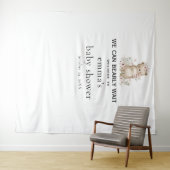 ヴィンテージ待ちシャワー背景 タペストリー (インサイチュ(横))